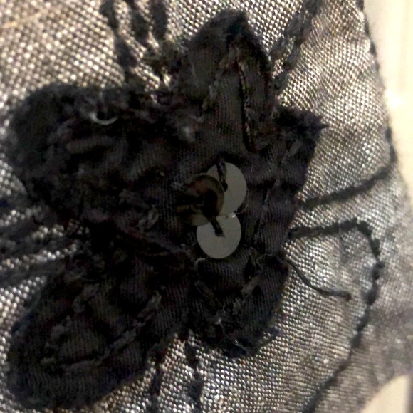 Grey flared skirt - Picture 2 of 8